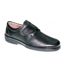 Men's velcro special shoe for diabetics very comfortable Primocx in black