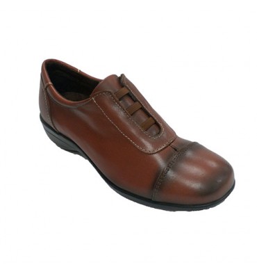 Women's elastic sports shoes on the instep 48 Hours in brown