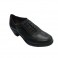 Zapato mujer con cordones tacón de goma Sigo en negro