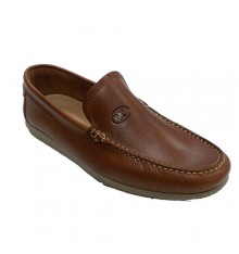 Zapato hombre tipo mocasín náutico Edward´s en marrón