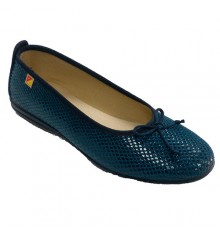 Shoe woman type handbag Alberola in navy blue