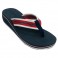 Beach flip flops finger pool woman with wedge Gioseppo in blue