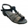 Women's strappy sandals 48 Hours in navy blue