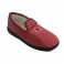 Flat closed shoes with fur on the inside sole very comfortable Muro in pink