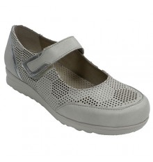 Mary Janes type women's shoe Pitillos in gray