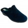 Women's slippers open from behind Alberola in navy blue