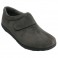 Very comfortable closed man velcro shoes Doctor Cutillas in gray