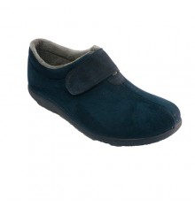 Sapatos fechados de velcro para homem muito confortáveis Doctor Cutillas em Azul-marinho
