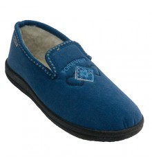   closed slipper Muro in blue