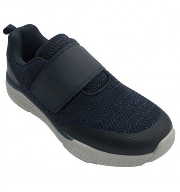 Men's velcro sports shoes Doctor Cutillas in navy blue