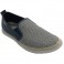Women's closed sneakers combined with rubber sides Muro in navy blue