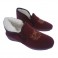   Convertible boot slippers Muro in bordeaux