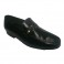   Classic shoe with braid and side detail 30´s in black