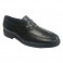Zapato vestir ancho especial muy cómodo Clayan en negro