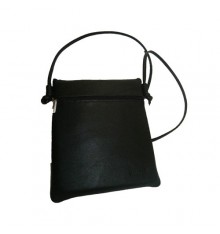   Rectangular bag with 2 zippers Attanze in black
