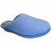 Thongs towel smooth closed at the tip Soca in blue