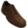 Zapato cordones sport Clayan en marrón medio