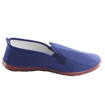 Slippers for tai chi, and yoga Kunfu Irabia in navy blue