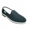Shoe man go out with grating on the instep Cruan in navy blue